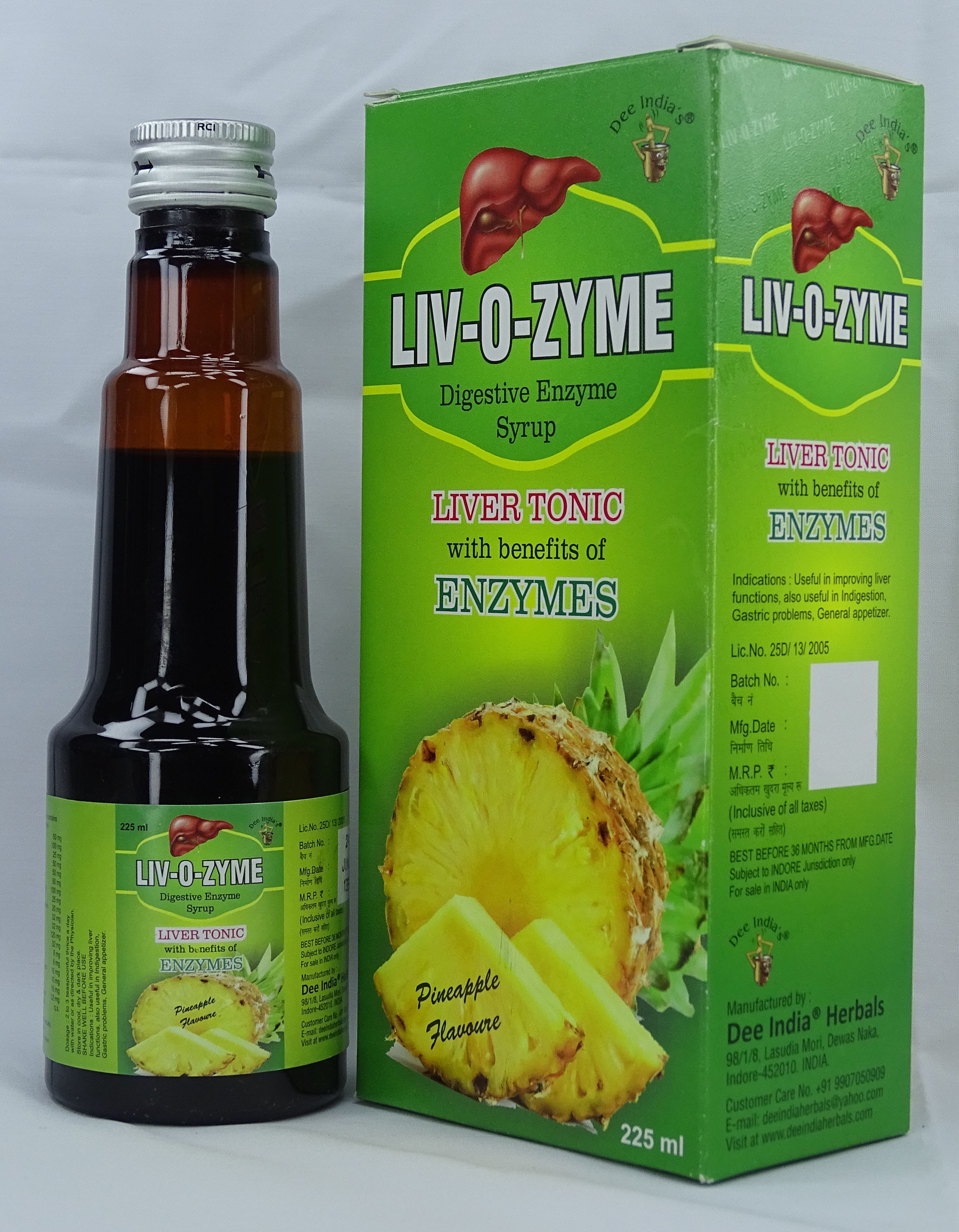 Liv O Zyme Syrup Age Group: For Adults
