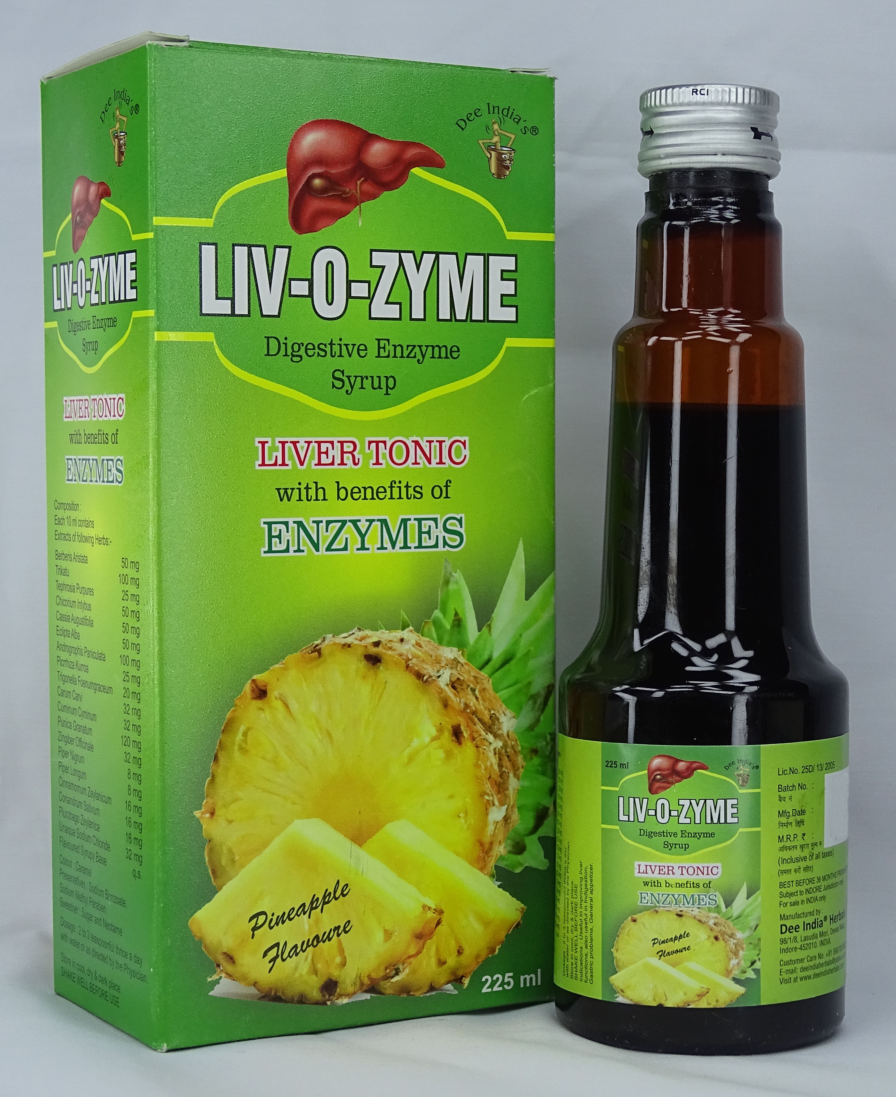 Liv O Zyme Syrup Age Group: For Adults