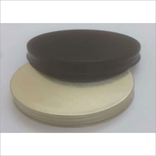 Screw Cap - Color: Black And Silver