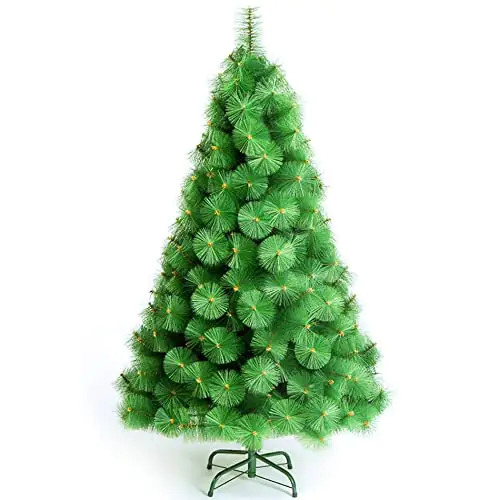 Christmas Pine Tree With Metal Stand