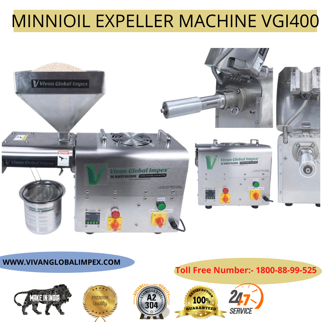Automatic Oil Extraction Machine 1000watt