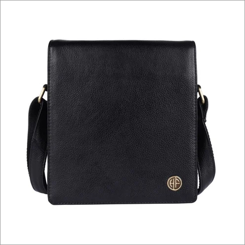 Sb1159-blck Leather Side Bag