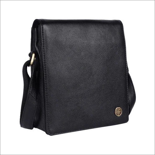Sb1159-blck Leather Side Bag