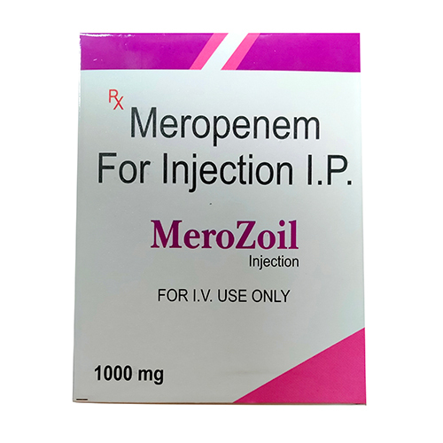 Meropenam Injection Keep Dry & Cool Place