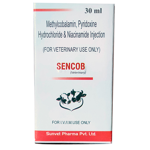 Sencob 30 Ml Injection Ingredients: Animal Extract at Best Price in Kala  Amb | Sunvet Pharma Pvt. Ltd.