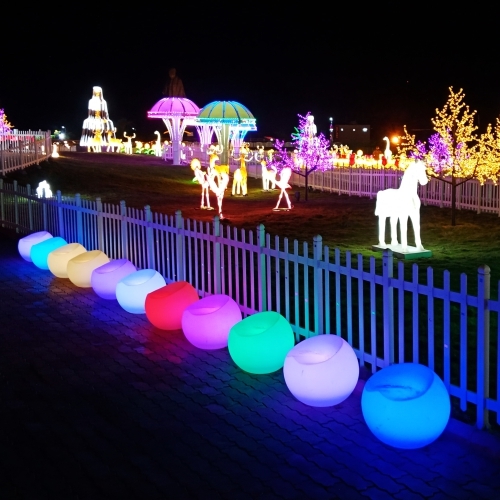 Unity Glow Garden Lighting