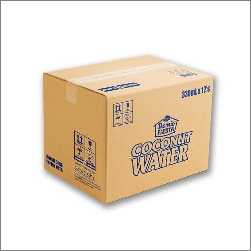 Glossy Lamination Rectangular Printed Corrugated Box