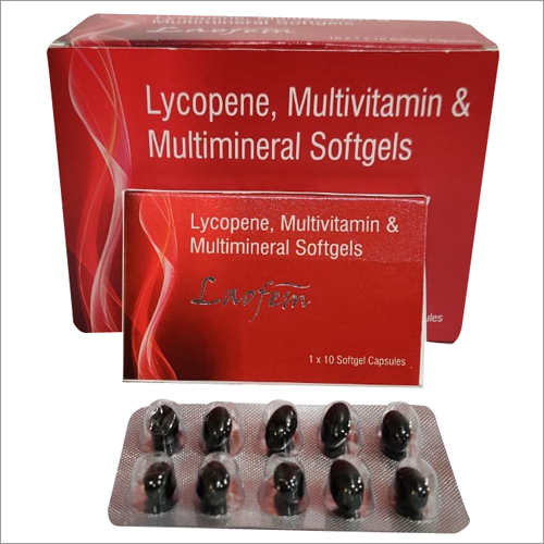 मल्टीविटामिन सॉफ्टजेल कैप्सूल के साथ लाइकोपीन सामान्य दवाएं