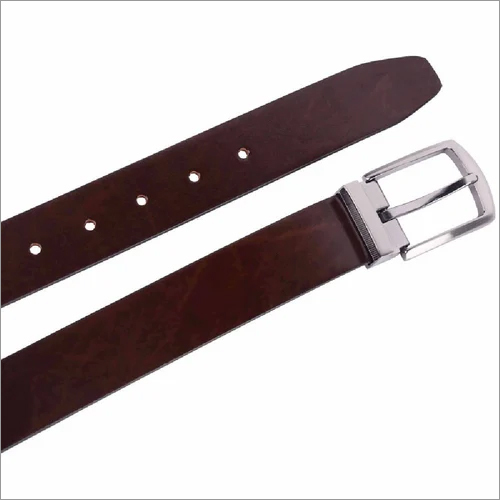 Plain Brown Leather Belt - Leather Material, Steel Buckle, Tan Brown Color | Stylish Design For Men, Perfect For Everyday Wear