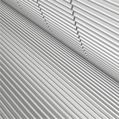 Chrome Plating Corrugated Roll - Alloy Steel, Forged Design, Silver Finish | Upper And Lower Tooth-shaped Rollers, Pressure Roller Compatibility, Enhanced Surface Hardness