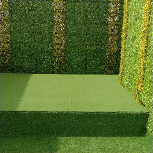 Artificial Green Grass - Standard Size, Natural Look | Durable, Easy to Clean, Lightweight, Moisture Proof, Washable for Party and Home Decoration