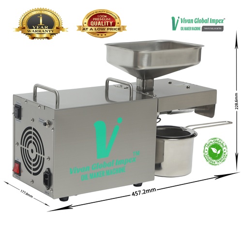 Automatic Domestic Oil Maker Machine 400Watt