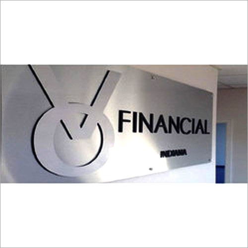 Acrylic Rectangular Name Plate - 2-4 mm Thickness | Grey Acrylic Material, Wall Mounted Design for Office and Home Use