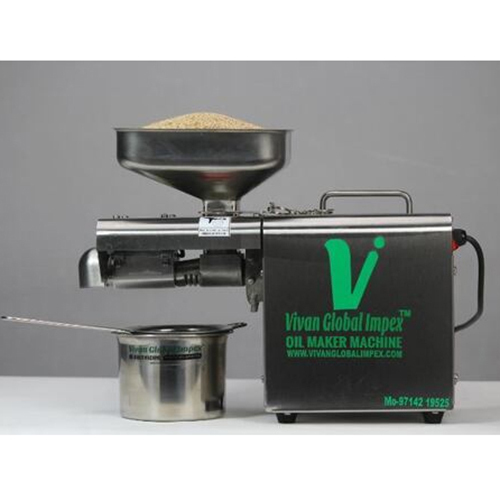 Oil Press  Machine For Home - Material: 304 Grade Stainlesssteel