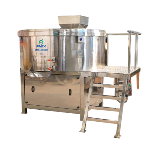 सिल्वर एसएस रोलर पैन मिक्सर