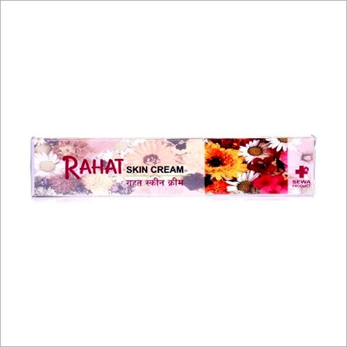 Rahat Skin Cream - 20 gm Box, Alcohol Free, 100% Herbal, Suitable for All Skin Types