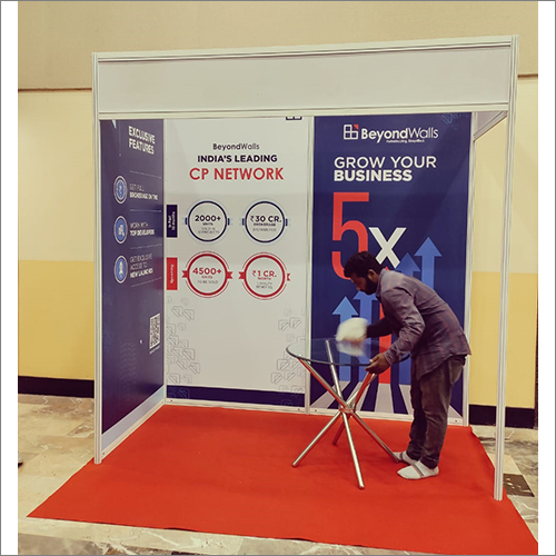 Exibition Stall With Vinyl Branding