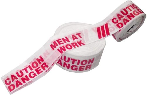 Caution Tape - Clear Adhesive And Non-adhesive Options, Long Shelf Life With Bright Colors