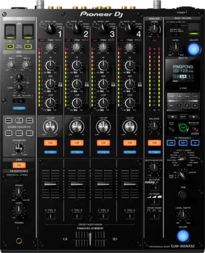 Pioneer Djm-900Nxs2 4-Channel Dj Mixer Dimension(L*W*H): 414.2 X 333 X 107.9 Millimeter (Mm)