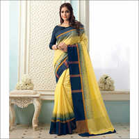 मल्टीकलर लेडीज़ भागलपुरी साड़ी