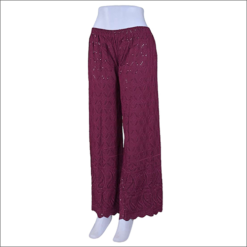 Ladies Fancy Palazzo - Cotton Blend, Size S/M/L/XL | Casual Dress, Washable, All-Season Wear, Indian Ethnic Style