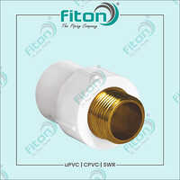 UPVC ब्रास मेल थ्रेड एडाप्टर आकार: अनुकूलित