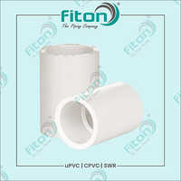 व्हाइट UPVC पाइप कपलर का आकार: अनुकूलित