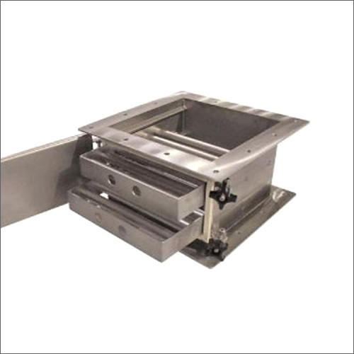 Grey Stainless Steel Magnetic Drawer Housing