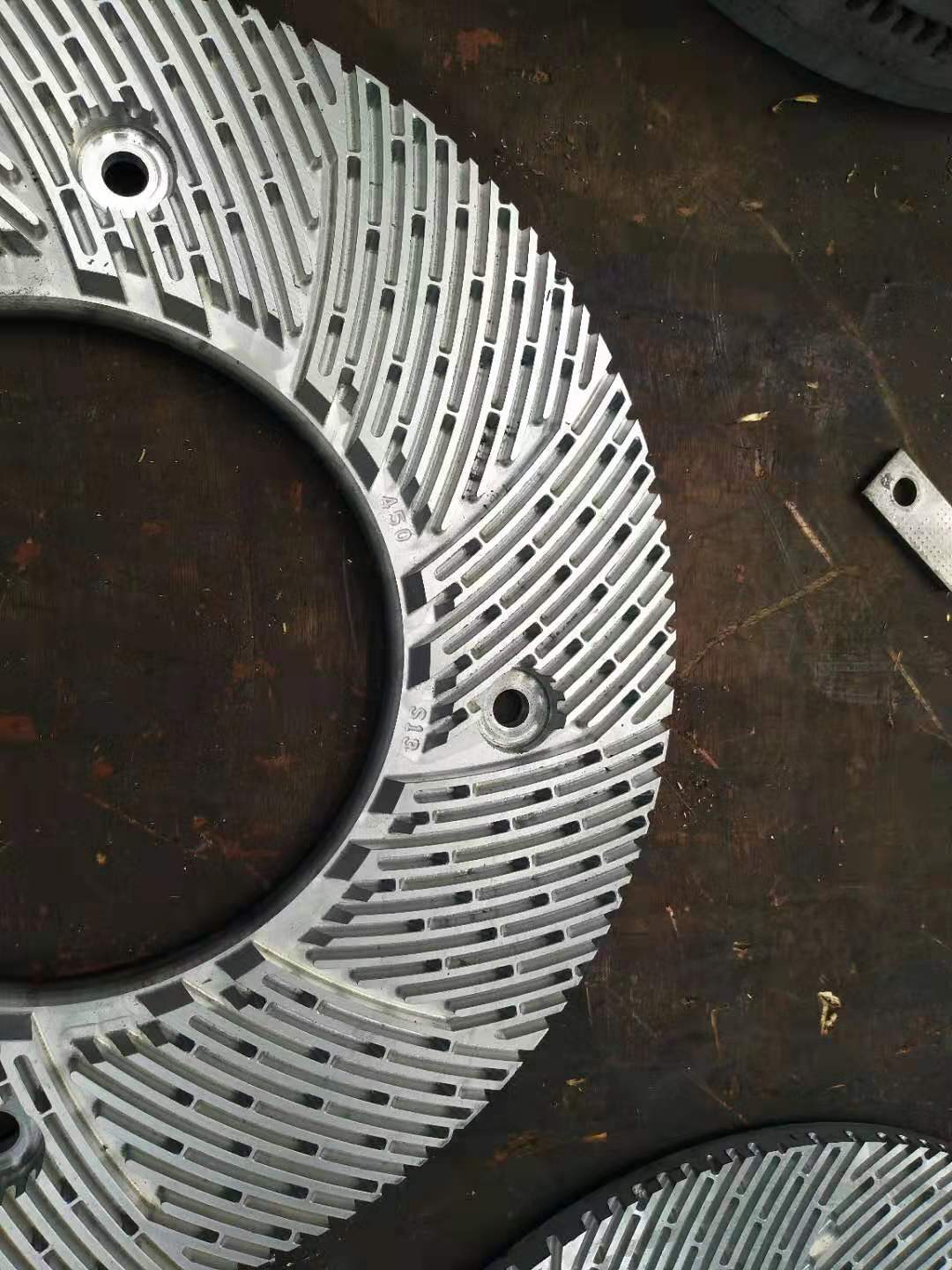 Rotor For Conical Disc Refiner - High Wear Resistance And Impact Toughness | Customizable Tooth Profiles For Optimal Beating Performance
