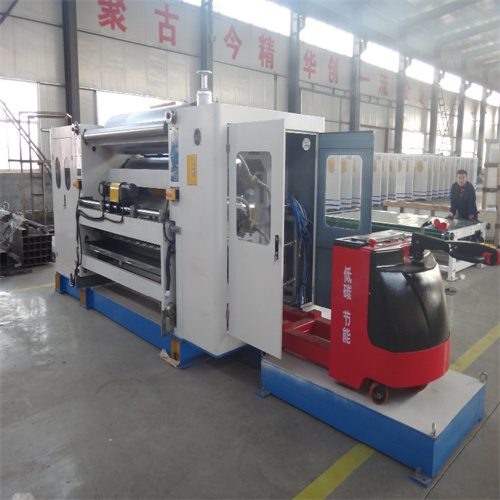 White Fingerless Single Facer Machine