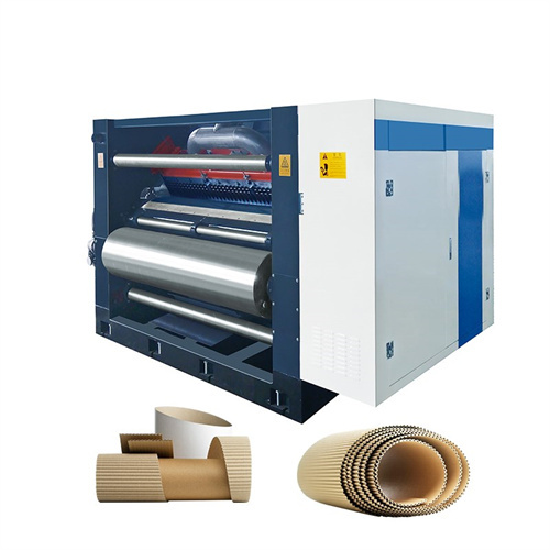 White Fingerless Single Facer Machine