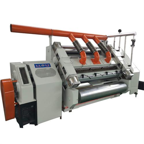 White Fingerless Single Facer Machine