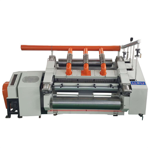 White Fingerless Single Facer Machine