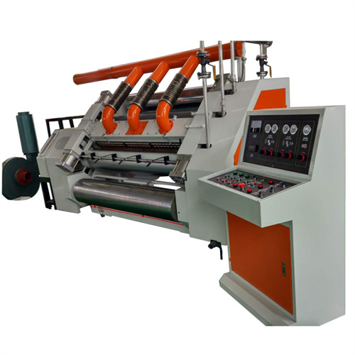 White Fingerless Single Facer Machine