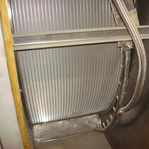 Paper Pulp Curved Gravity Filter Screen