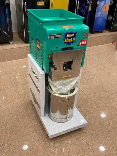 Heavy Duty 2 in 1 Pulverizer - 2 Hp to 10 Hp, Stainless Steel Silver and Blue Design, Electric Power Source at 440 Volt, Ideal for Industrial Use