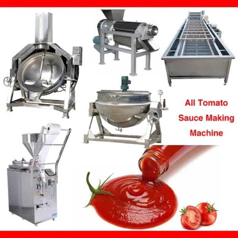 Semi-automatic Sauce Making Machine