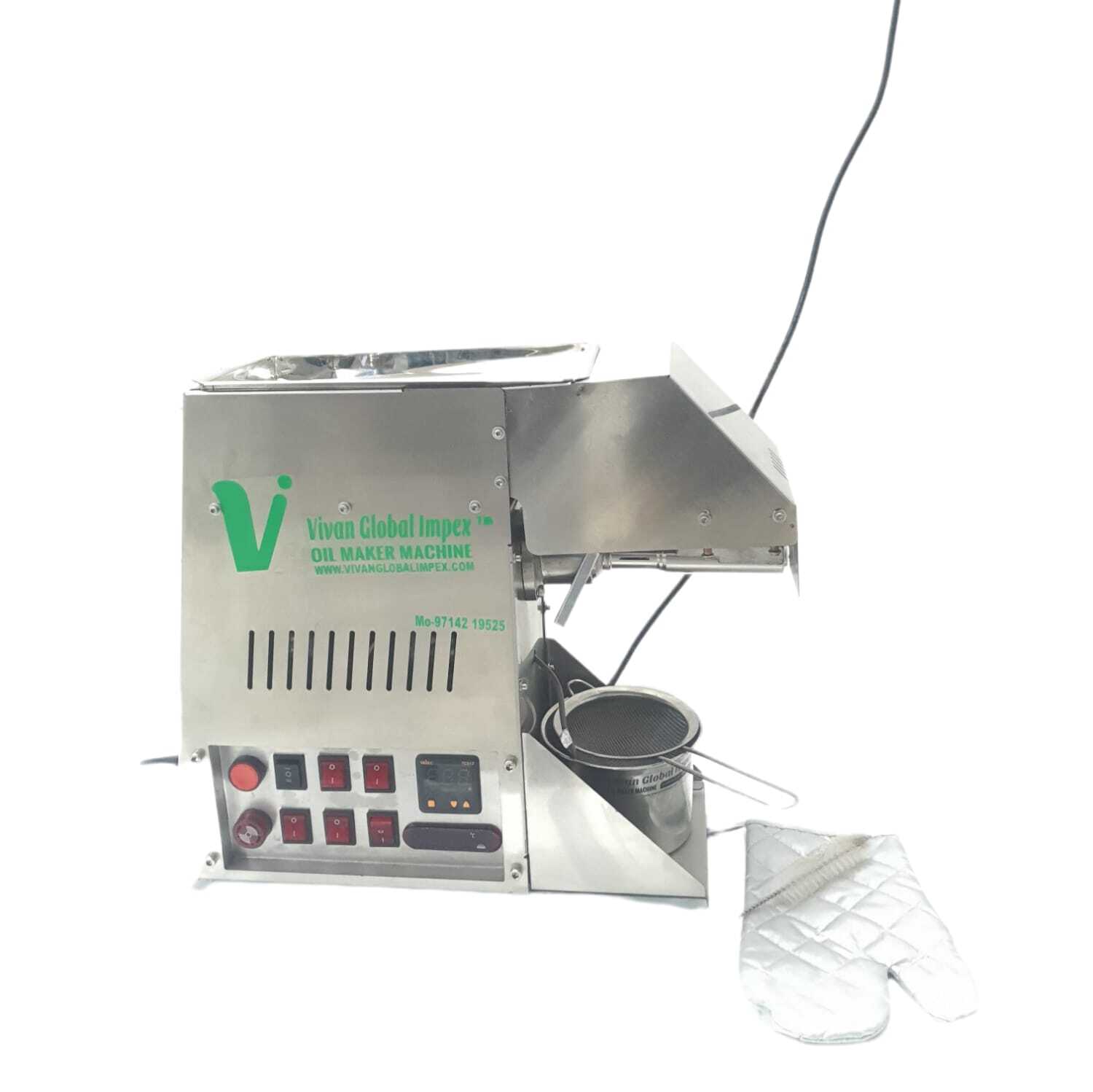 Silver Coocking Oil Extraction Machine