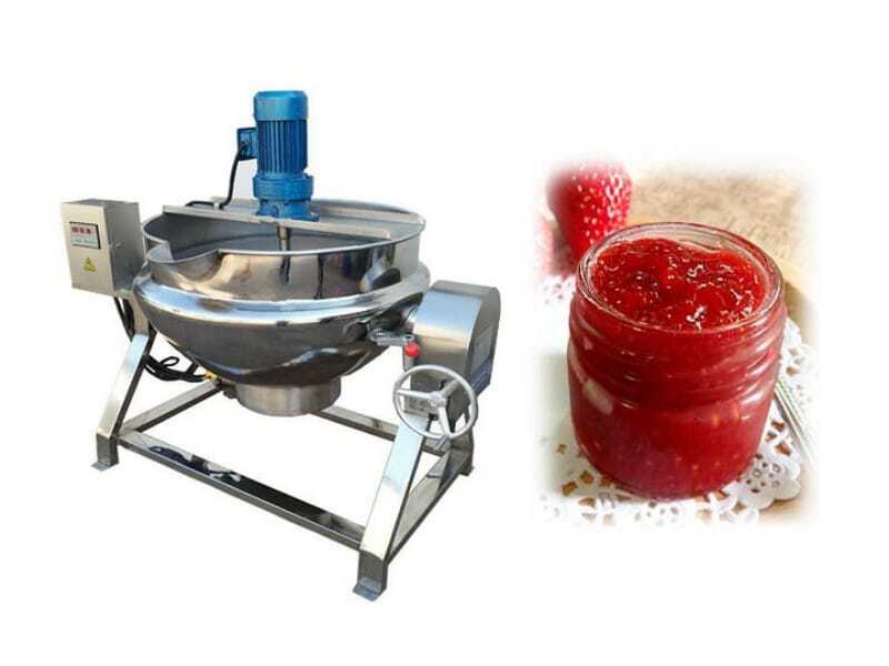 Jam Processing Plant - Stainless Steel, Mirror Polish Finish, 500-2000kg/h Capacity, 100-5000kg Weight, Multi-voltage Compatibility (110v - 400v)