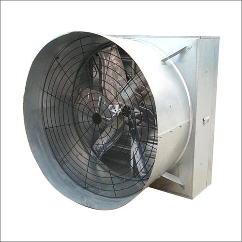 Axial Flow Fan - Aluminium Blades, Duct Mounted, 220 Volt AC | Wall Mounted Design, Quality Assured Engineering, Ideal for Fresh Air Supply and Exhaust Applications