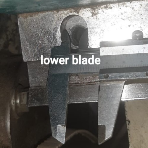 Silver Nc Cut-off Blade For Cardboard Cross Cutter Machine