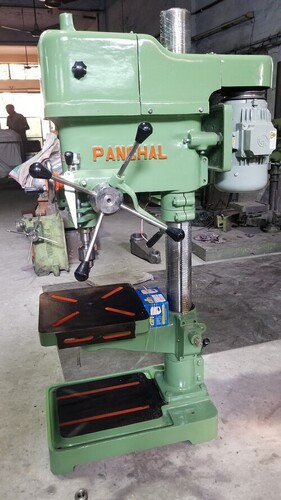 Industrial Drilling Machine - Cast Iron, 1500Mm Height, 32Mm Drill Capacity, 1 Hp Motor Power, Variable Spindle Speed | Durable Build, Easy To Use, Precise Drilling, Heavy Duty