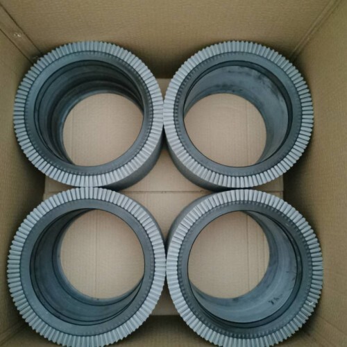 Silver Corrugated Machine Brush