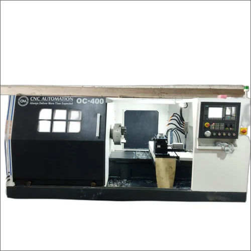 Semi Automatic Oc-400 Heavy Duty Flat Bed Cnc Lathe Machine