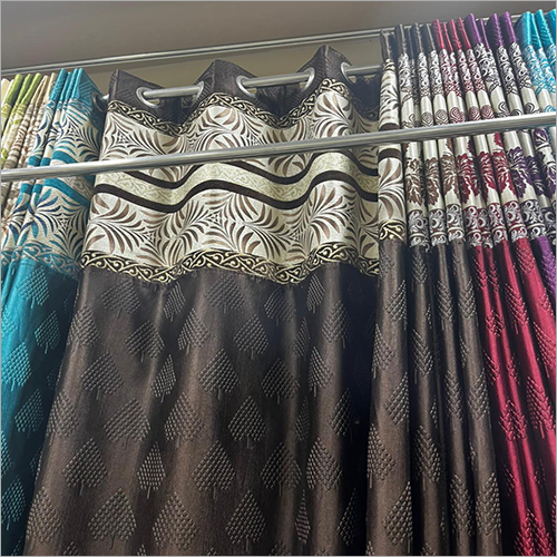 मल्टीकलर सिमरन पैच कर्टन