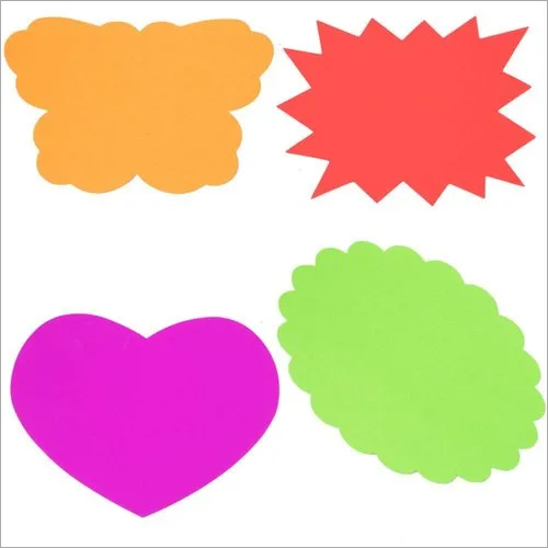 साइनेज के लिए फ्लोरोसेंट पेपर का आकार: 120 जीएसएम