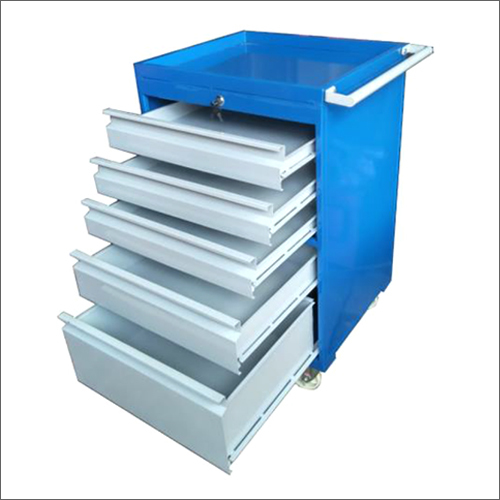 Portable Tool Trolley - Color: Blue