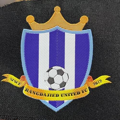 metallic logo