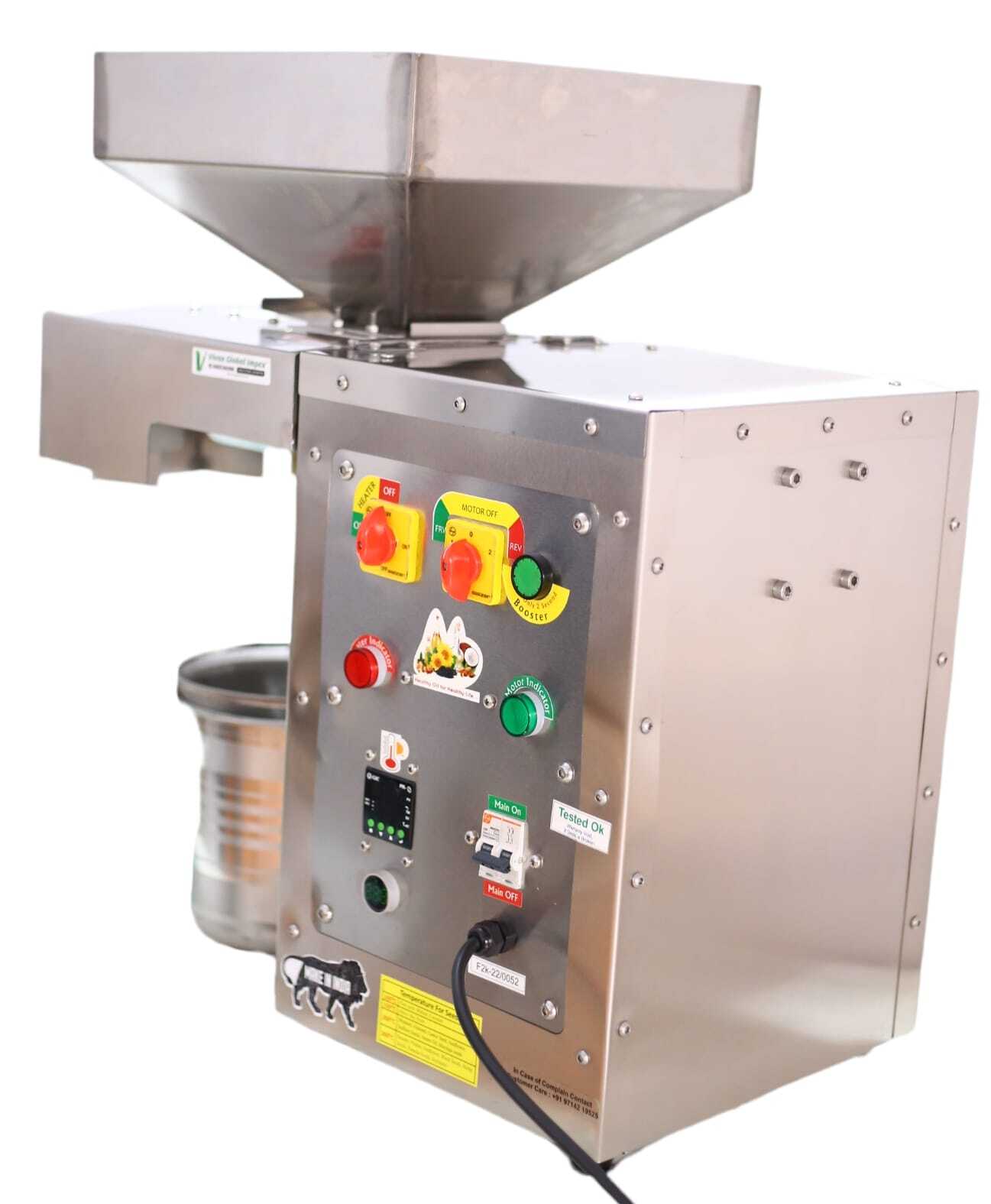 Automatic Cold Press Oil   Machine For Commercial Use