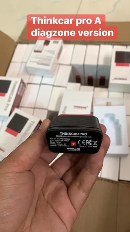 Thinkcar Pro - Portable Bluetooth Automotive Diagnostic Tool | Full System Analysis, Real-time Data Streaming, Professional Reports, Easy-to-use Mobile App